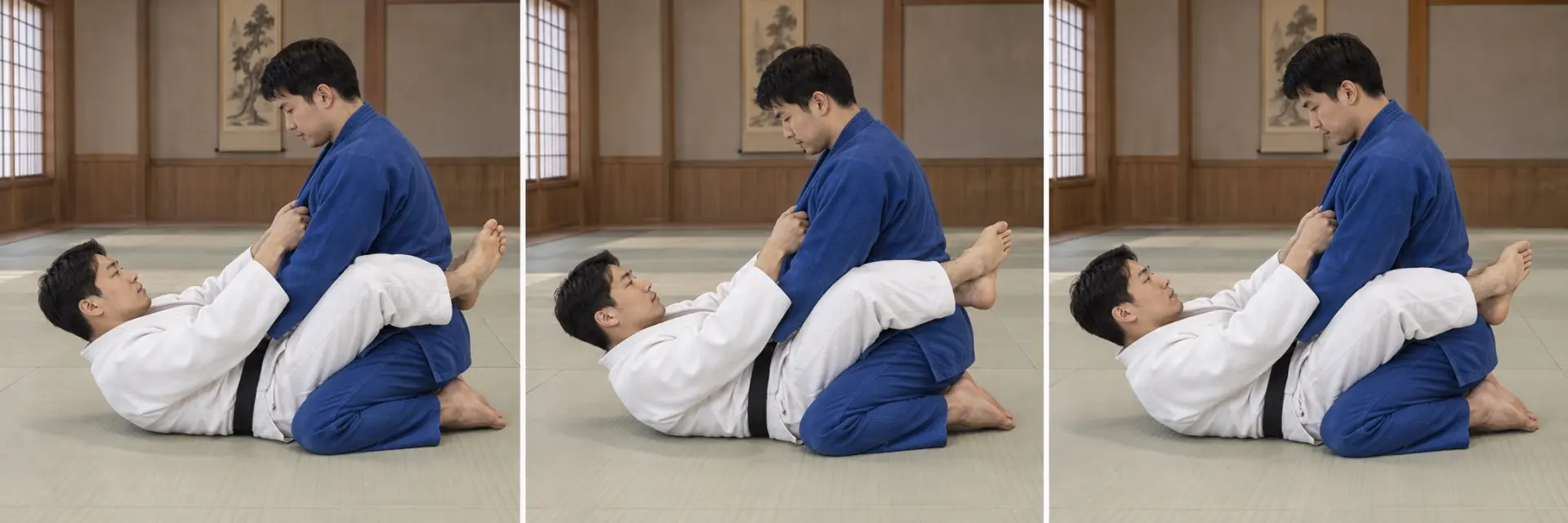 Do-jime technique shape: Apply and release safely.